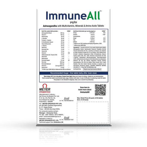 Vitabiotics Immune All Tablets